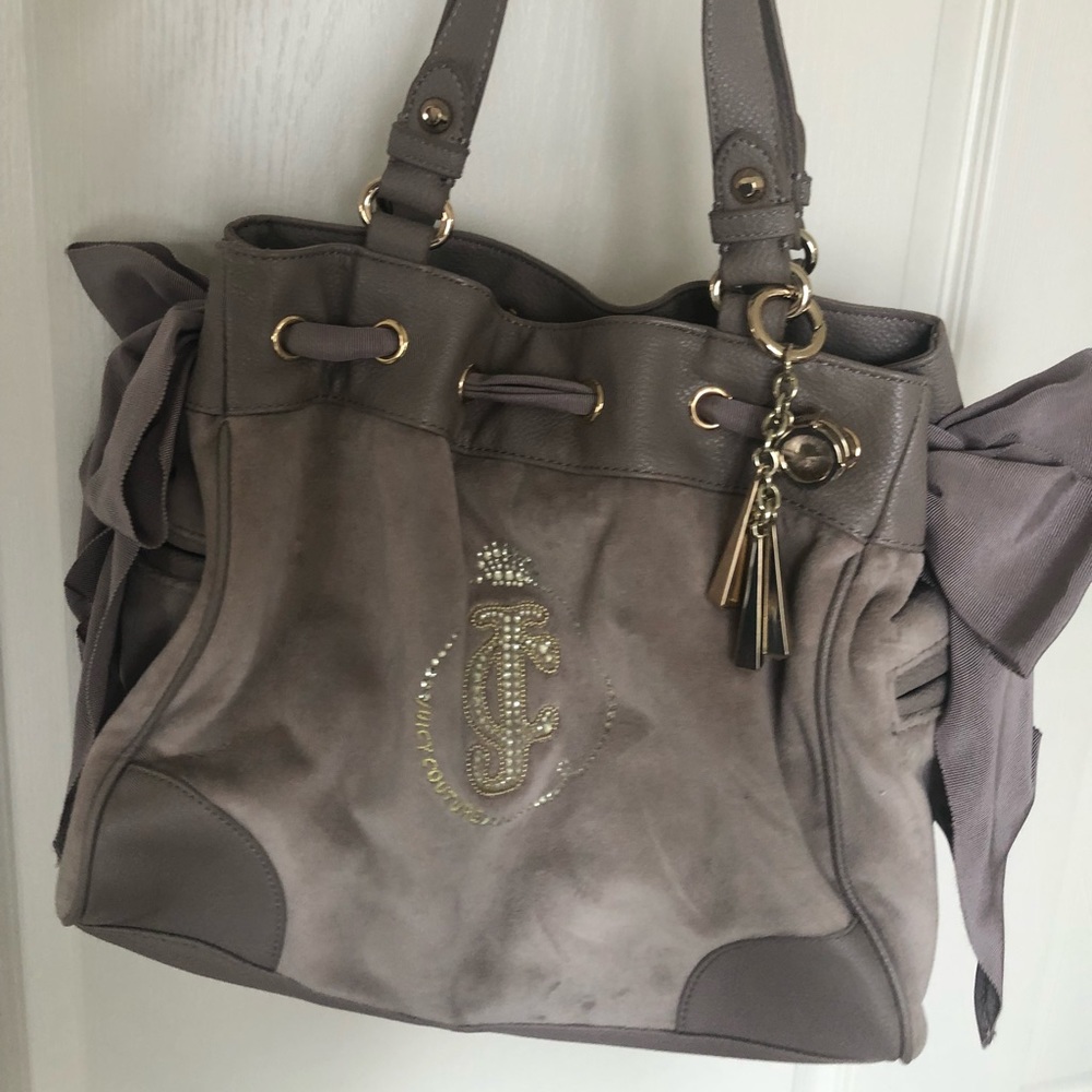 Juicy Couture Velvet Tote Bag